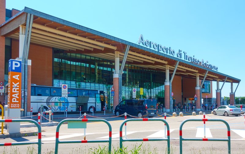 Treviso A. Canova Airport serves Treviso and Venice in Italy.